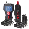 Comprobador de cables LYNX CS TLCD88 — comprobador LCD para Cat3/Cat5E/Cat6 y detección PoE