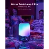 Lámpara de mesa Govee H6020 Table Lamp 2 Pro Sound by JBL — RGBIC + blanco cálido, 600 lm, Wi‑Fi y Bluetooth, 5200 mAh