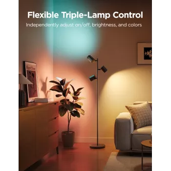 Lámpara de pie Govee Tree Floor Lamp lámpara de pie inteligente WLAN/Bluetooth 72 W