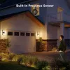 Lámpara de pared exterior Govee H7078CD1 Smart RGB cambio de color, control por WLAN/app