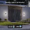 Lámpara de pared exterior Govee H7078CD1 Smart RGB cambio de color, control por WLAN/app