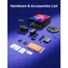 Tira de luz inteligente Govee H66A1 Wi‑Fi/Bluetooth 5 m negra