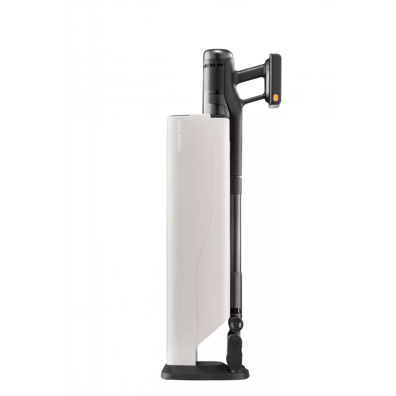 Roborock H60 Hub Ultra aspirador de mano batería en seco HEPA sin bolsa negro, blanco