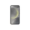 Funda para móvil Samsung Vegan Leather Case para Galaxy S24, piel PU, negra, para pantalla de 6,2 inch