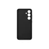 Funda para móvil Samsung Vegan Leather Case para Galaxy S24, piel PU, negra, para pantalla de 6,2 inch