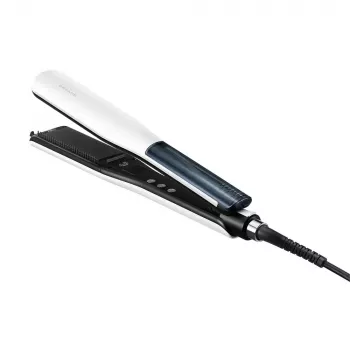 Dreame AuraSteam plancha de pelo vapor blanco, negro 68 W 1,8 m