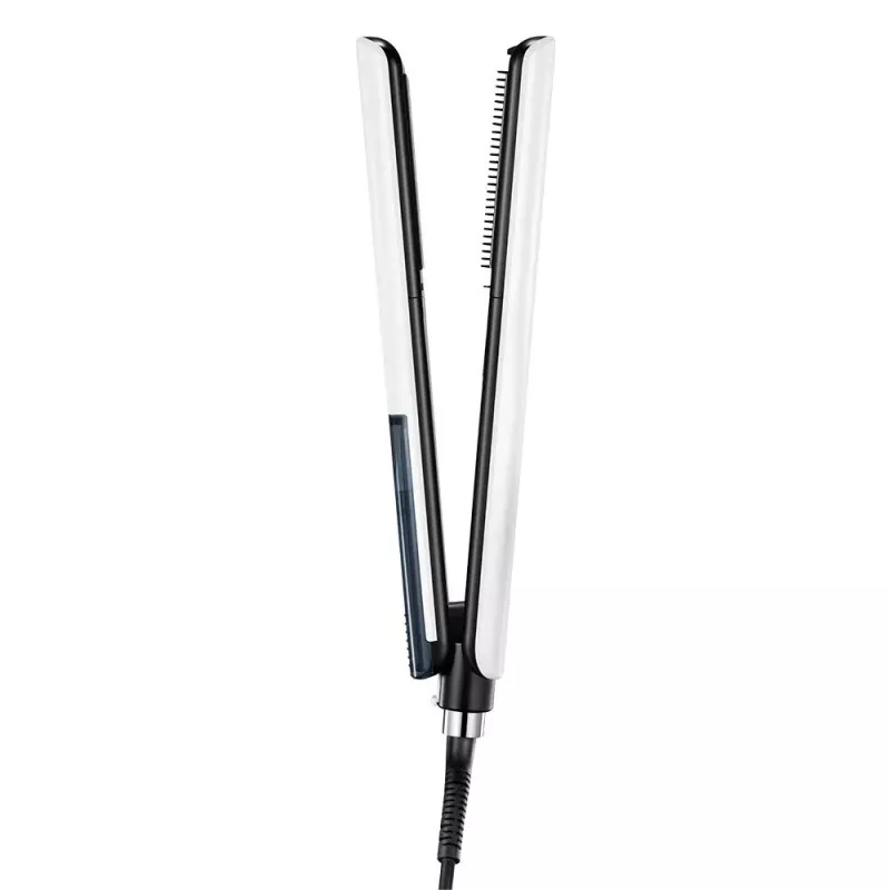 Dreame AuraSteam plancha de pelo vapor blanco, negro 68 W 1,8 m