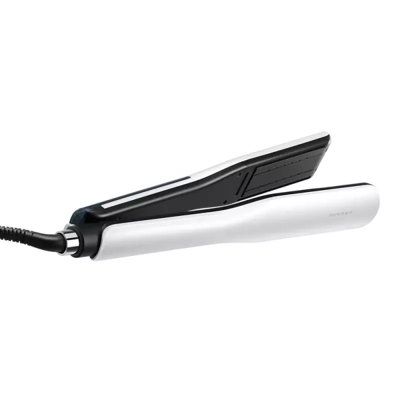 Dreame AuraSteam plancha de pelo vapor blanco, negro 68 W 1,8 m