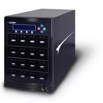 iStorage Kanguru U2D2-15 duplicador de medios duplicador de unidades flash USB negro 15 copias
