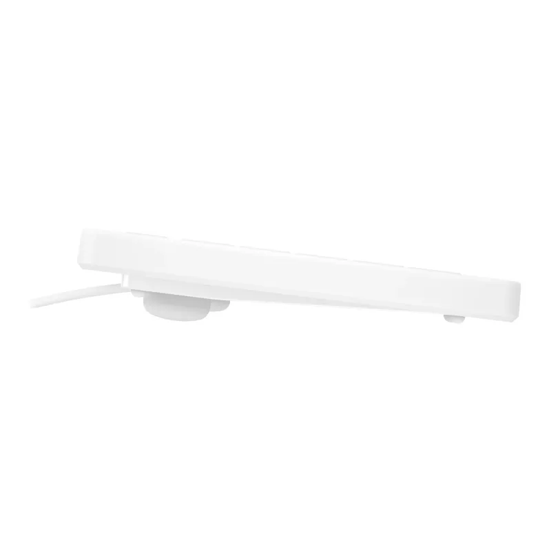 Contour Design Contour Active Key QuickClean teclado médico cubierta extraíble tamaño completo cable blanco PN C8112