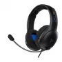 PDP LVL50 auricular con cable diadema gaming negro, gris