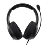 PDP LVL50 auricular con cable diadema gaming negro, gris