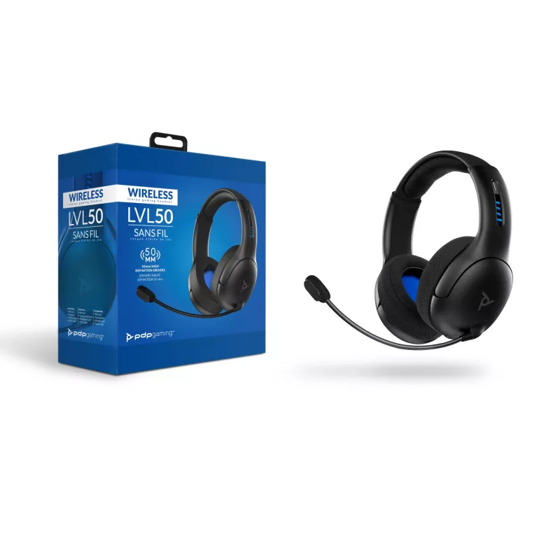 PDP LVL50 auricular inalámbrico diadema gaming negro