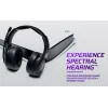 Auricular VICTRIX Gambit Wireless — con cable e inalámbrico, 20–20000 Hz, cable de 2 m, 301 g, negro/morado