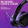Auricular VICTRIX Gambit Wireless — con cable e inalámbrico, 20–20000 Hz, cable de 2 m, 301 g, negro/morado