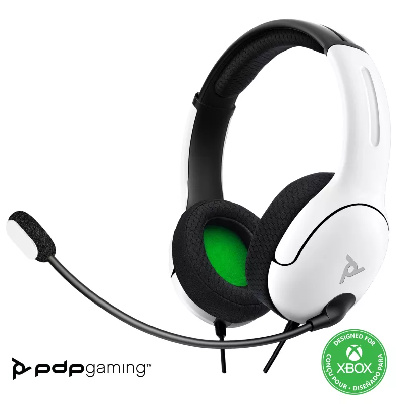 PDP LVL40 auricular con cable diadema gaming blanco