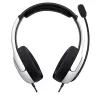 PDP LVL40 auricular con cable diadema gaming blanco