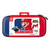 Funda rígida PDP fina Deluxe Power Pose Mario para Nintendo – azul/rojo