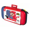 Funda rígida PDP fina Deluxe Power Pose Mario para Nintendo – azul/rojo