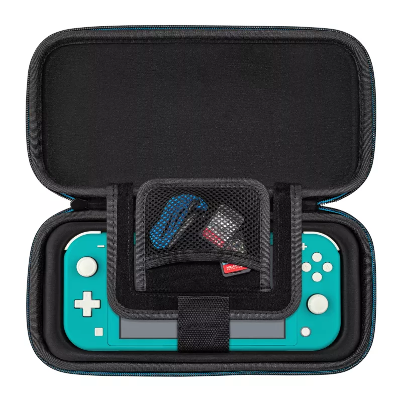 Funda rígida PDP fina Deluxe Power Pose Mario para Nintendo – azul/rojo