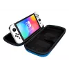 Funda rígida PDP fina Deluxe Power Pose Mario para Nintendo – azul/rojo