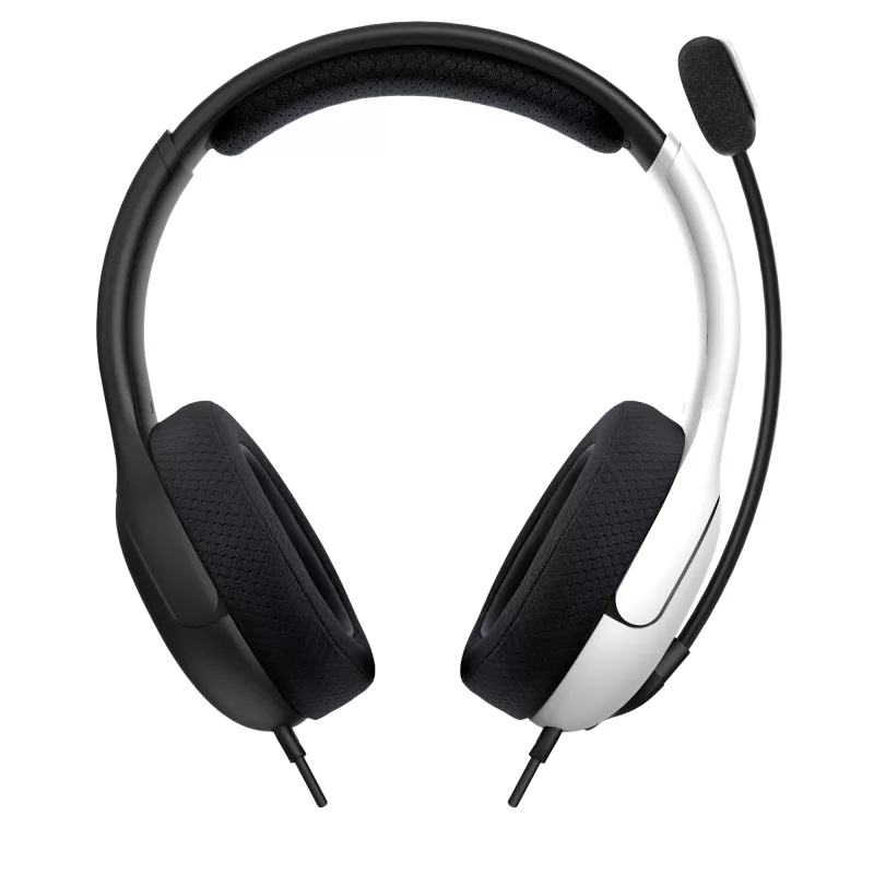 PDP LVL40 auricular con cable diadema gaming negro, blanco