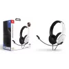 PDP LVL40 auricular con cable diadema gaming negro, blanco