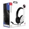 PDP LVL40 auricular con cable diadema gaming negro, blanco