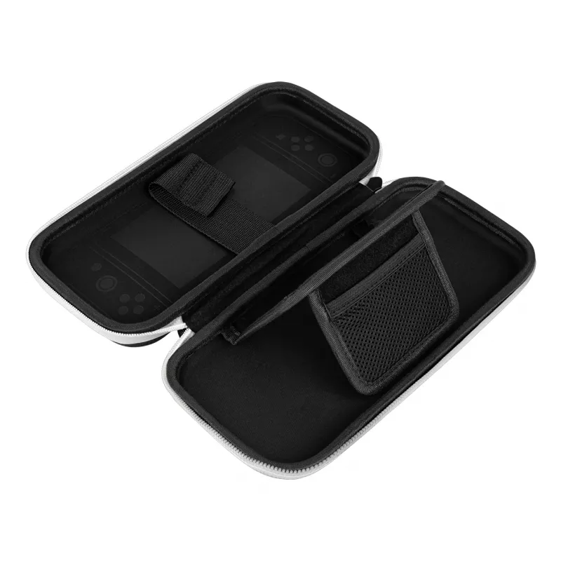 PDP fina Deluxe: negro y blanco funda rígida Nintendo negro, blanco