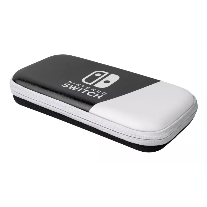 PDP fina Deluxe: negro y blanco funda rígida Nintendo negro, blanco