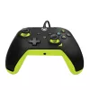 Mando con cable PDP Electric negro para Xbox Series X|S, Xbox One y Windows – USB-C, cable de 2,43 m, D-Pad, botones Menú/Compartir/Vista