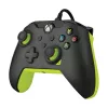 Mando con cable PDP Electric negro para Xbox Series X|S, Xbox One y Windows – USB-C, cable de 2,43 m, D-Pad, botones Menú/Compartir/Vista