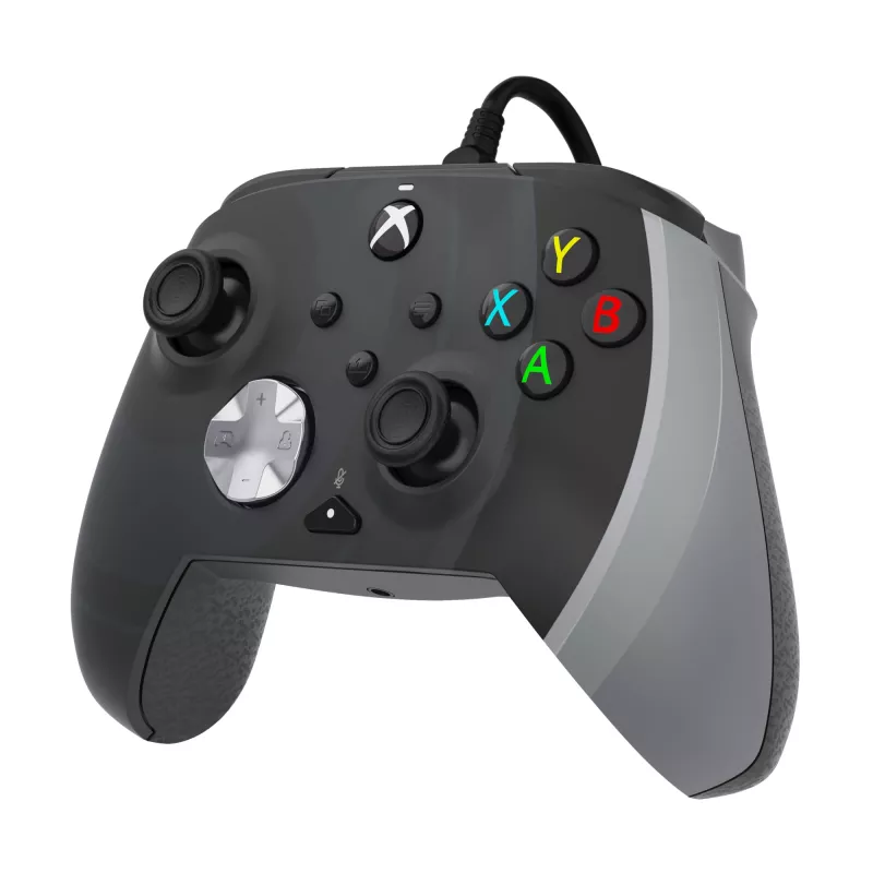 Mando USB analógico PDP Rematch negro, blanco para PC, Xbox One, Xbox Series S, Xbox Series X