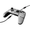 PDP REMATCH: Comic Attack negro, gris, blanco mando USB analógico/digital para Nintendo Switch, Nintendo Switch OLED