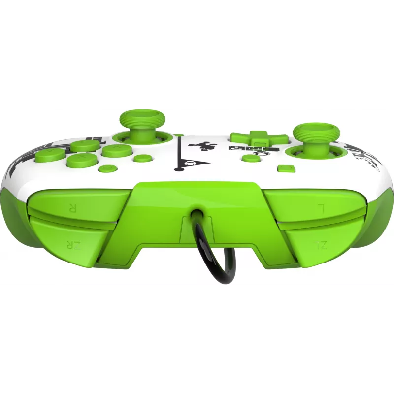 Mando con cable PDP REMATCH: Super Mario Retro, mando para Nintendo Switch, Nintendo Switch OLED, D-pad, botón Home, analógico/digital, con cable, USB