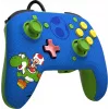 Mando con cable PDP REMATCH: Yoshi & Toad, mando para Nintendo Switch, Nintendo Switch OLED, D-pad, botón Home, analógico/digital, con cable, USB