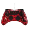 PDP Rock Candy: Mario Punch rojo, mando USB analógico/digital transparente para Nintendo Switch, Nintendo Switch Lite, Nintendo Switch OLED