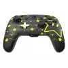 PDP REMATCH GLOW negro, amarillo mando analógico/digital para Nintendo Switch, Nintendo Switch OLED