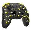 PDP REMATCH GLOW negro, amarillo mando analógico/digital para Nintendo Switch, Nintendo Switch OLED
