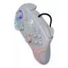 Mando USB analógico/digital PDP Afterglow Wave gris para Nintendo Switch, Nintendo Switch OLED