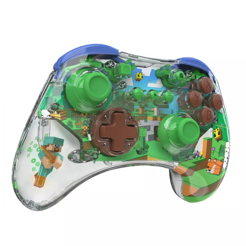 Mando PDP Realmz multicolor con cable e inalámbrico para Nintendo Switch OLED, D-pad, Home, Share