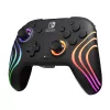 Mando USB analógico/digital PDP Afterglow Wave negro para Nintendo Switch, Nintendo Switch Lite, Nintendo Switch OLED