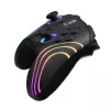 Mando USB analógico/digital PDP Afterglow Wave negro para Nintendo Switch, Nintendo Switch Lite, Nintendo Switch OLED