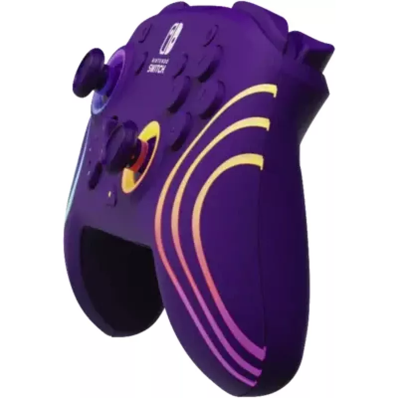 Mando inalámbrico PDP Afterglow Wave 500-252-PR – morado, mando inalámbrico para consola/PC