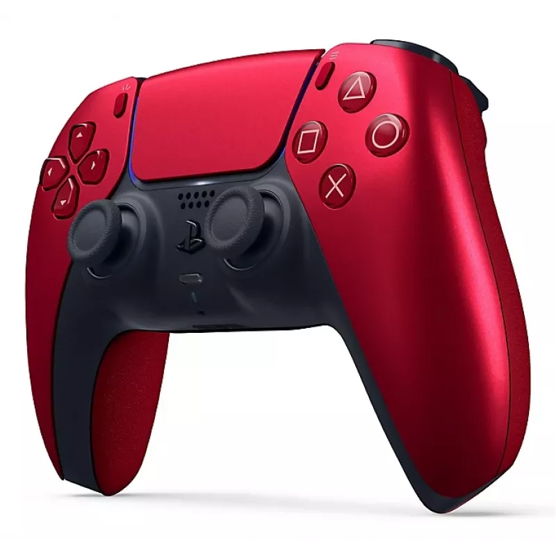 Mando Sony DualSense rojo – mando inalámbrico/con cable para PlayStation 5, Bluetooth 5.1, USB-C, batería de 1560 mAh, altavoz integrado, touchpad