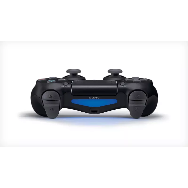 Mando Sony DualShock 4 V2 Jet negro, mando para PlayStation 4, D-pad, analógico/digital, varios, con cable e inalámbrico