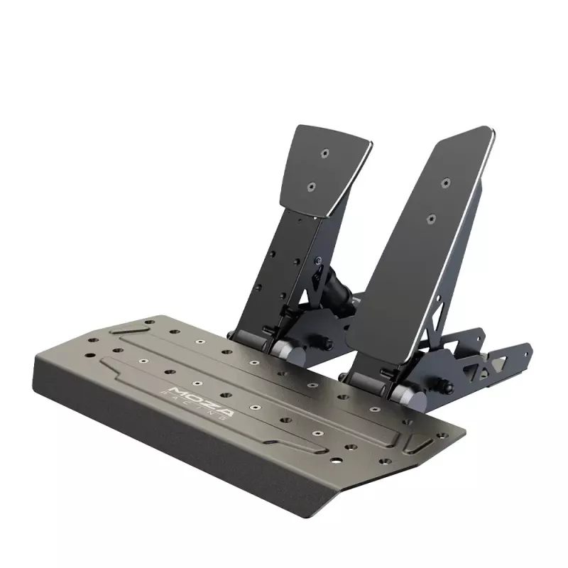Pedales Moza Racing SR-P pedal acelerador+freno PC USB sensor de ángulo de presión