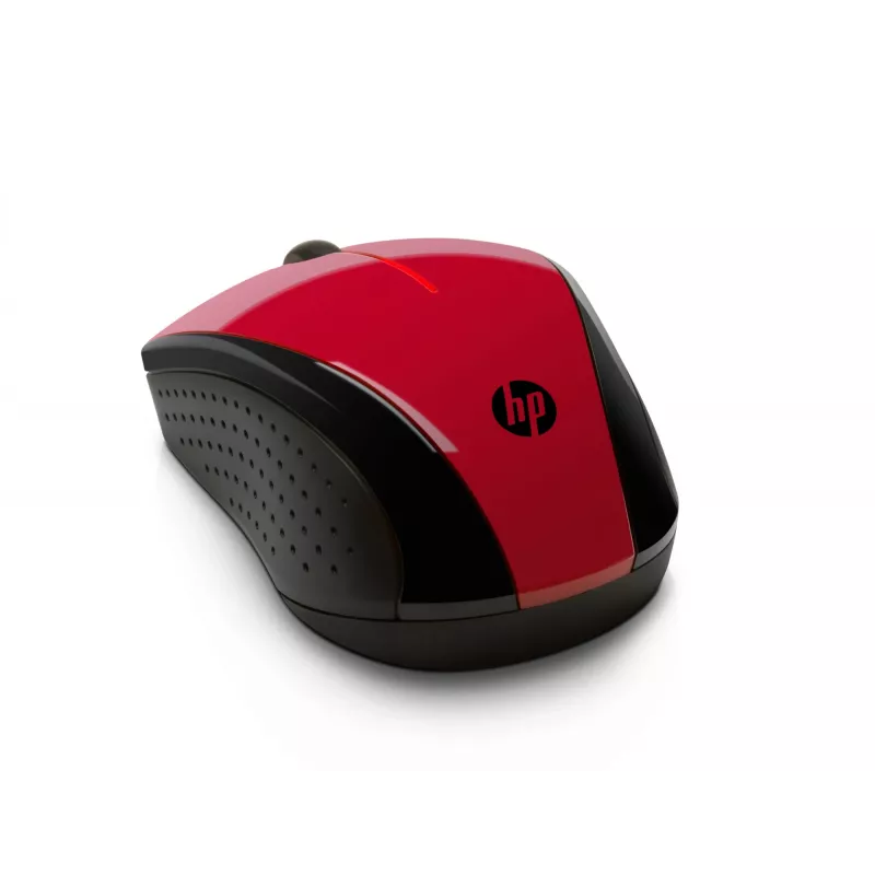 Ratón inalámbrico HP X3000 Sunset Red, ambidiestro, óptico, RF inalámbrico, 1200 DPI, rojo