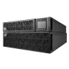 APC Smart-UPS On-Line, 8 kVA/8 kW, rack/torre, 230 V, salidas 2x IEC C13+1x IEC C19+cableado fijo de 3 hilos (H+N+E), tarjeta de red, sin kit de raíles