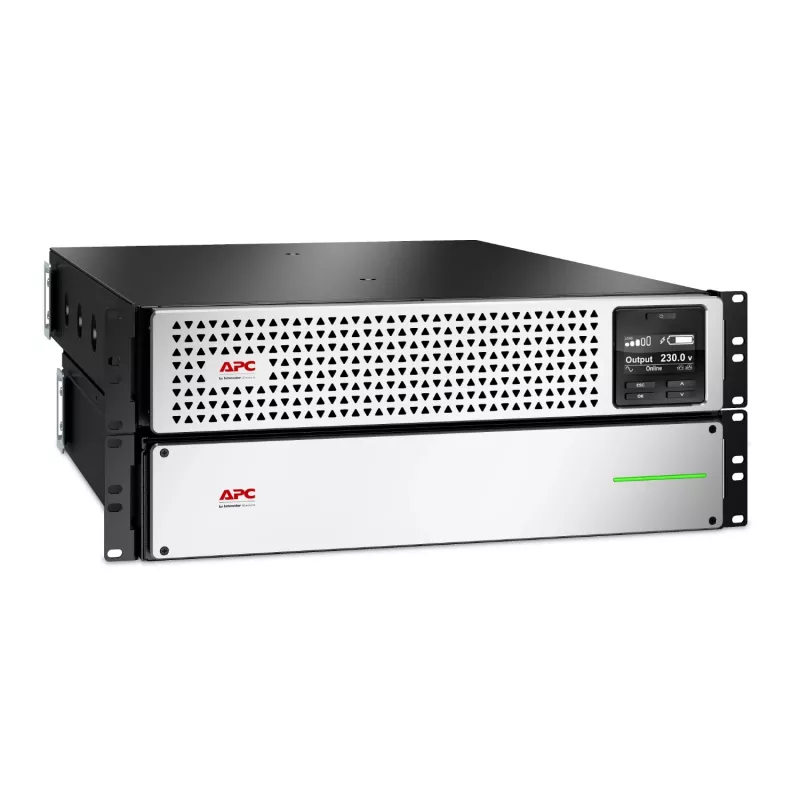 APC Smart-UPS On-Line, 1500VA, ion-litio, montaje en rack 4U, 230V, 8 salidas C13 IEC, tarjeta de red, autonomía extendida, kit de raíles incluido